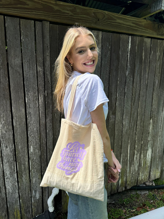 NEW Nice Things Tote PURPLE