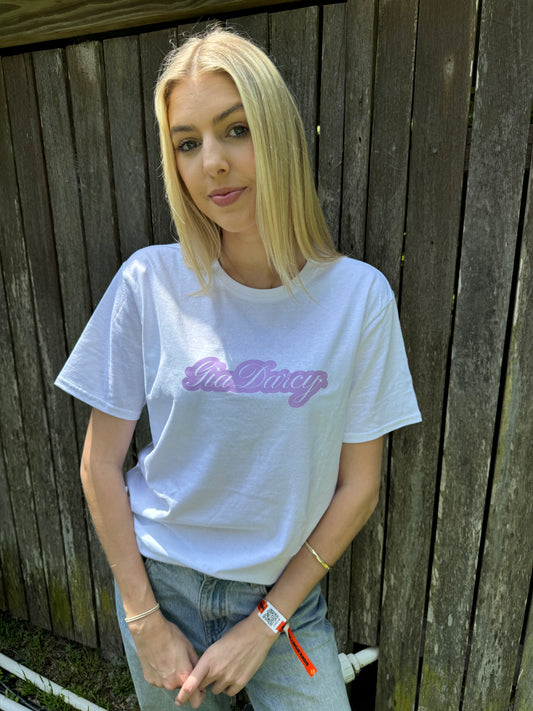 NEW Gia Darcy T-shirt PURPLE
