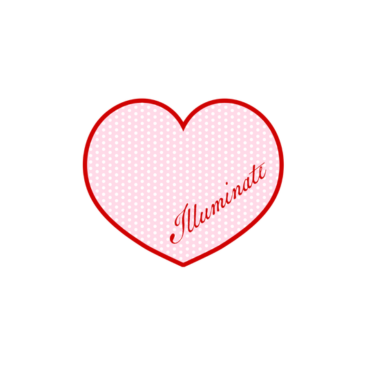 Illuminate Heart Sticker