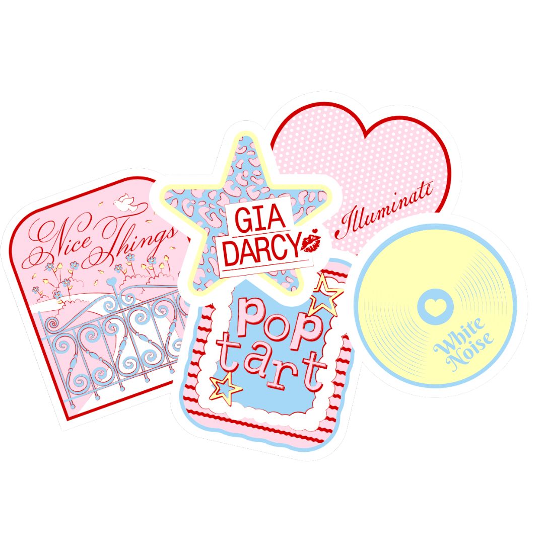 Gia Darcy Star Sticker